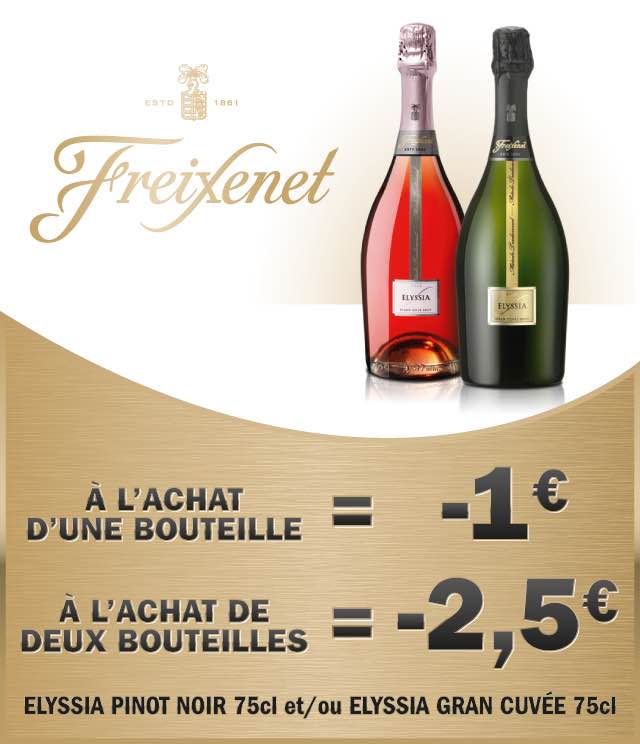 Cashback Elyssia Cava Jusqu'à 2,50€ sur myShopi