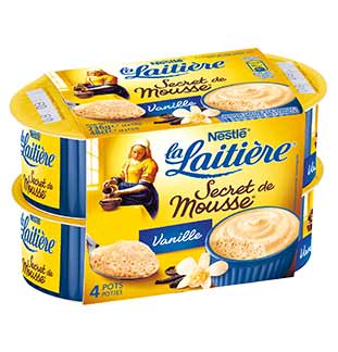 La Laitière Secret de Mousse Vanille 50% Terugbetaald cashback op myShopi