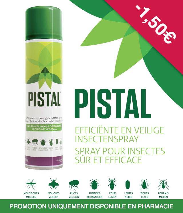 Cashback Pistal - Spray pour insectes 1,50€ Remboursé sur myShopi