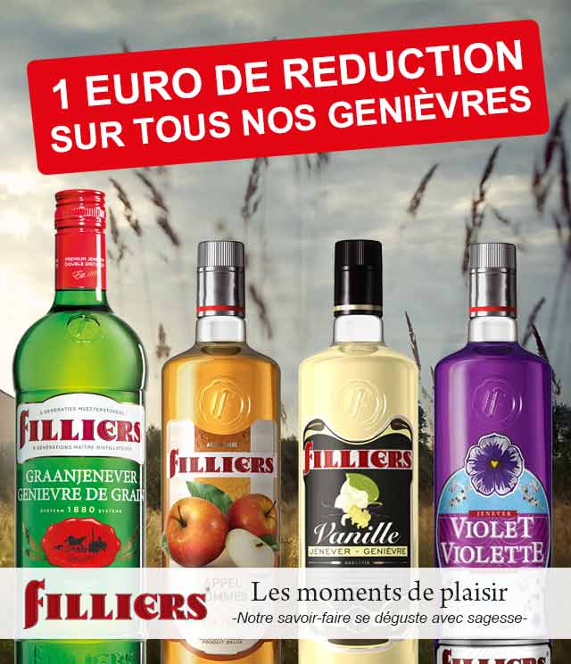 Cashback Filliers Jenever 1€ Remboursé sur myShopi