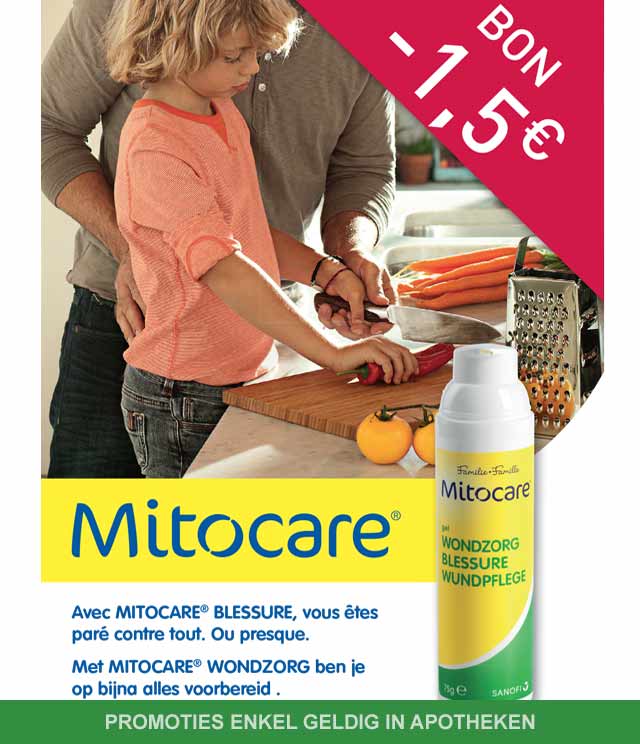 Mitocare - Wondzorg 1,50€ Terugbetaald cashback op myShopi