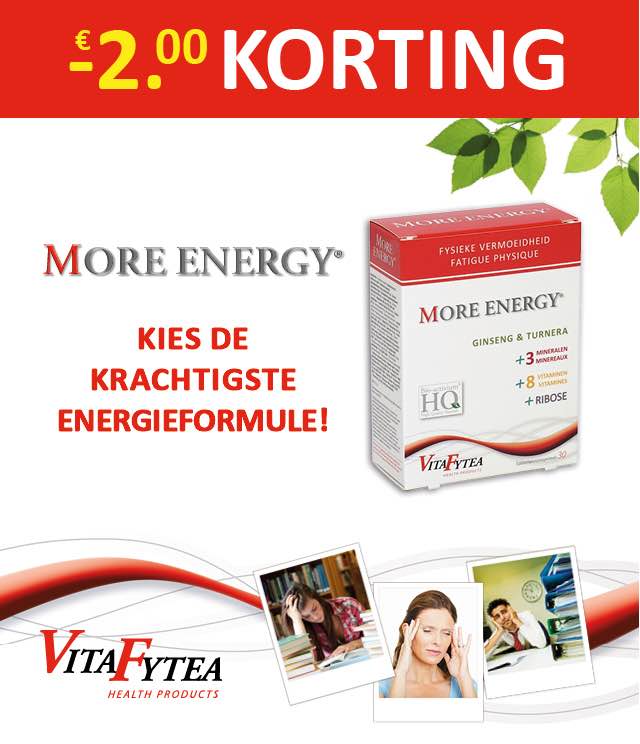 VitaFytea - Fysieke vermoeidheid< 2€ Terugbetaald cashback op myShopi