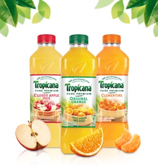 Tropicana 850ml 1 + 1 Gratis cashback op myShopi