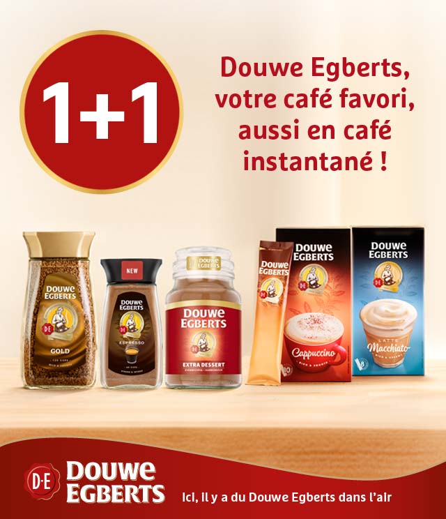 Cashback Douwe Egberts café instantané 1+1 gratuit sur myShopi
