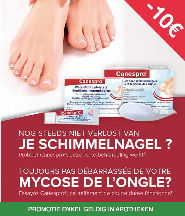 Canespro Behandelingsset Schimmelnagels 10€ Terugbetaald cashback op myShopi