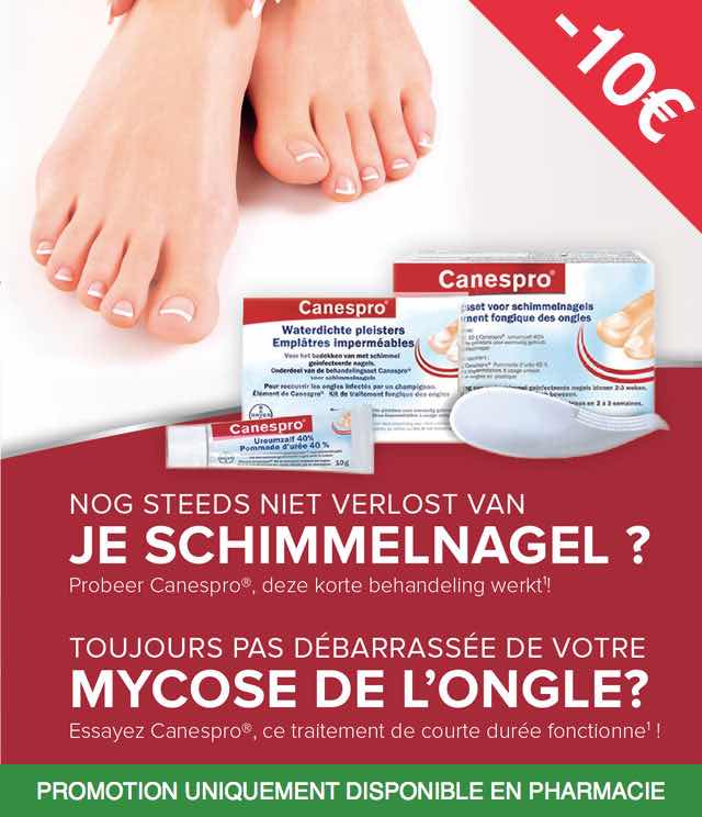 Cashback Canespro Traitement Fongique Ongles 10€ Remboursés sur myShopi