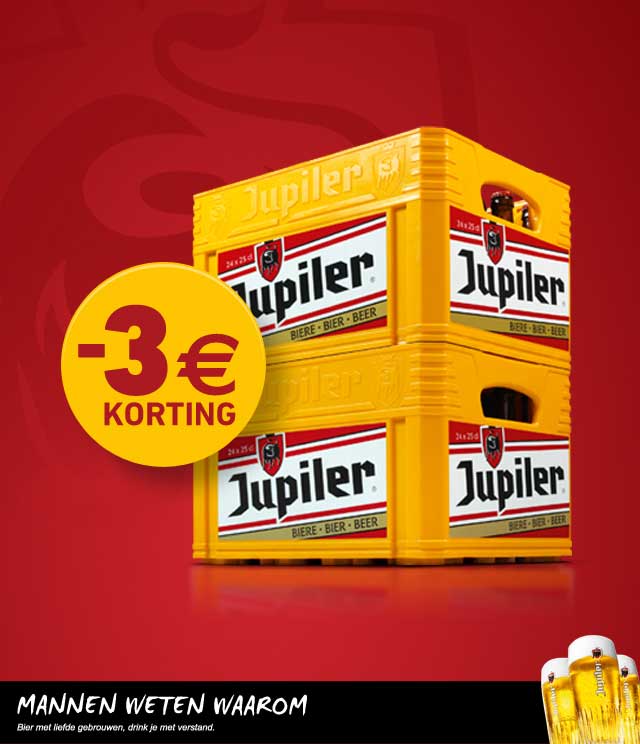 Jupiler 3€ Korting cashback op myShopi