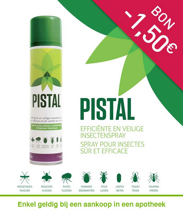 Pistal Insectenspray 1,50€ Terugbetaald cashback op myShopi