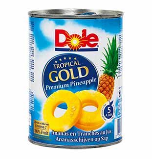 Cashback Ananas Dole Tropical Gold 1 + 1 Gratuit sur myShopi