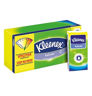 Cashback Kleenex Balsam 50% Remboursé sur myShopi