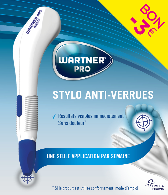 Cashback Wartner Stylo Anti-Verrues 3€ Remboursés sur myShopi