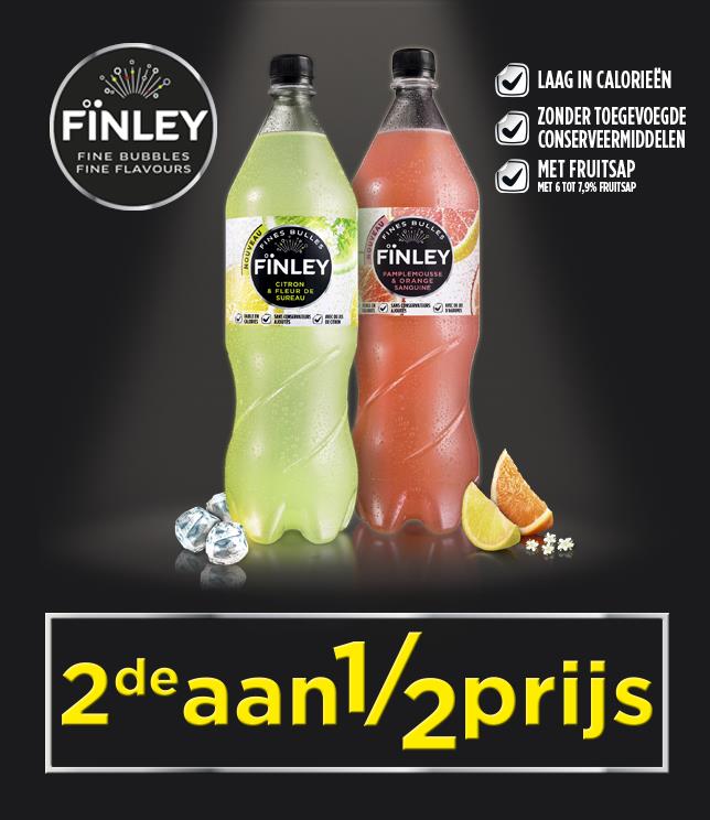 Finley 2de aan 1/2 prijs cashback op myShopi