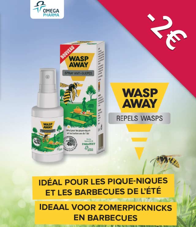 Cashback Wasp Away Spray pour guêpes 2€ Remboursés sur myShopi