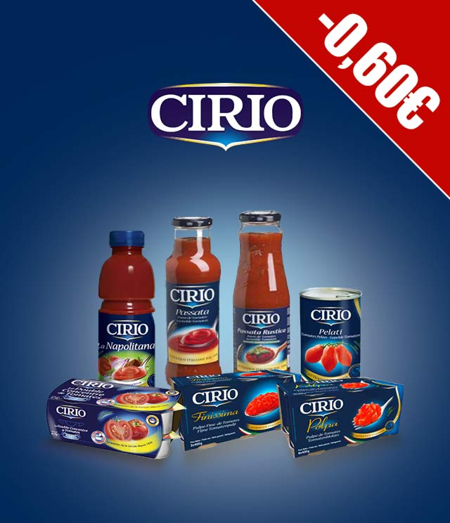 Cashback Cirio 0,60€ Remboursé sur myShopi