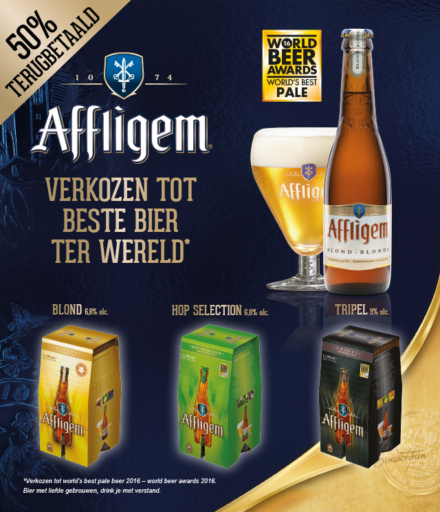 Affligem 4x30cl & 6x30cl 50% terugbetaald cashback op myShopi