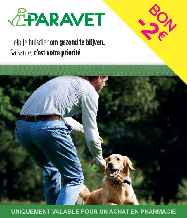 Cashback Paravet - Produits pour animaux 2€ Remboursés sur myShopi