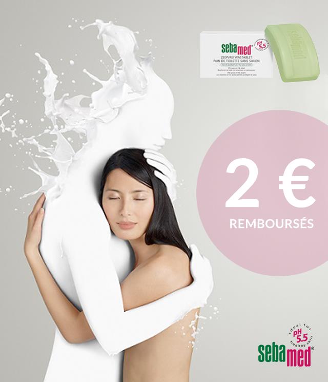 Cashback Sebamed 2€ remboursés sur myShopi