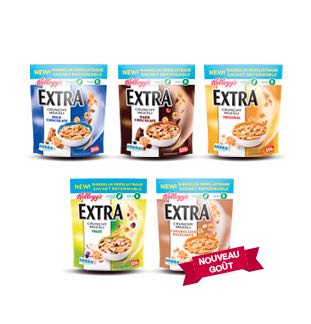 Cashback Kellogg's Extra Céréales €0,50 Remboursé sur myShopi