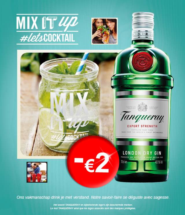 Cashback Tanqueray London Dry Gin 2€ Remboursés sur myShopi