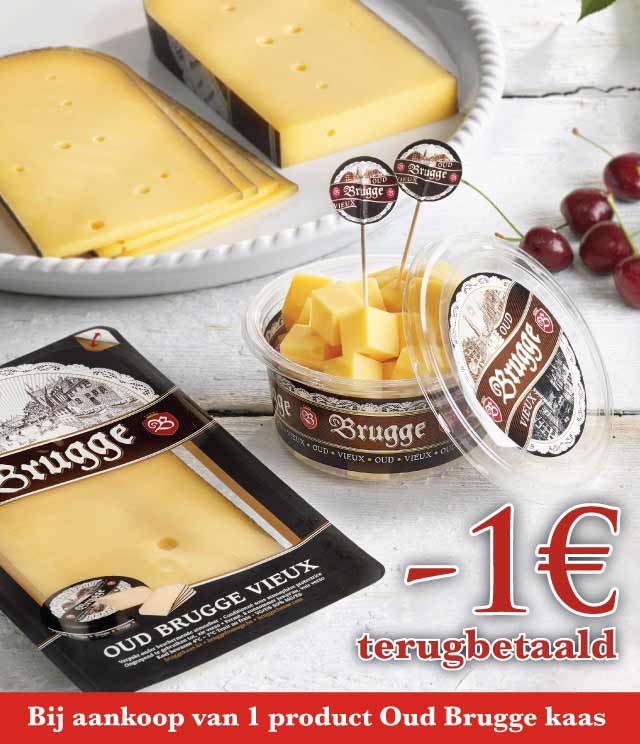 Oud Brugge kaas 1€ Terugbetaald cashback op myShopi