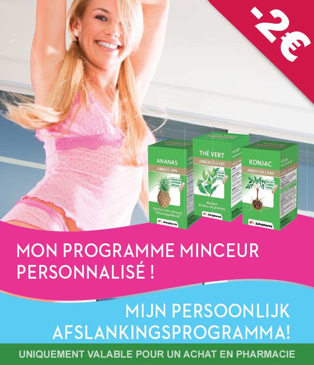 Cashback Arkopharma - Programme minceur 2€ Remboursés sur myShopi