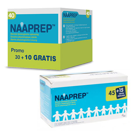 Naaprep - Fysiologishe oplossing 1€ Terugbetaald cashback op myShopi