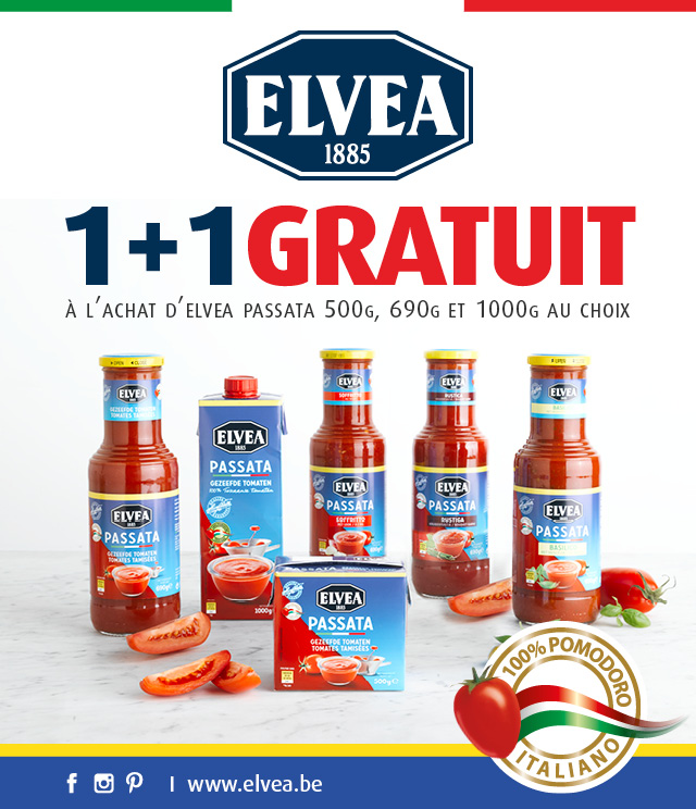 Cashback Elvea Passata 1+1 gratuit sur myShopi