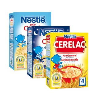 Nestlé Baby Cereals of Cerelac 0,75€ Terugbetaald cashback op myShopi