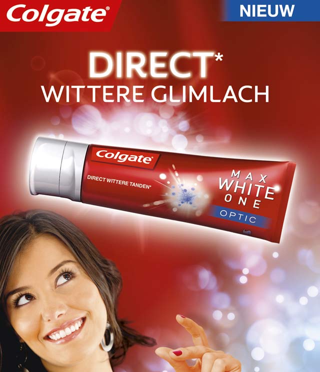 Colgate MaxWhite One Optic 50% Terugbetaald cashback op myShopi