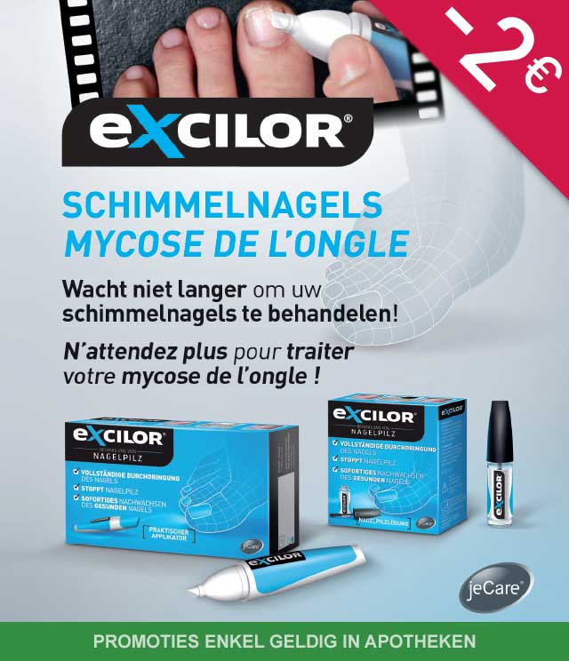Excilor - Schimmelnagels 2€ Terugbetaald cashback op myShopi