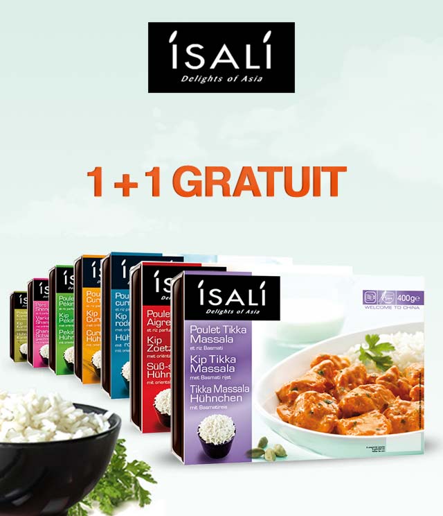 Cashback Isali 1 + 1 Gratuit sur myShopi