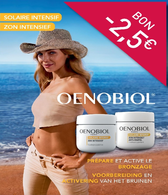 Oenobiol - Zon intensief 2,5€ Terugbetaald cashback op myShopi