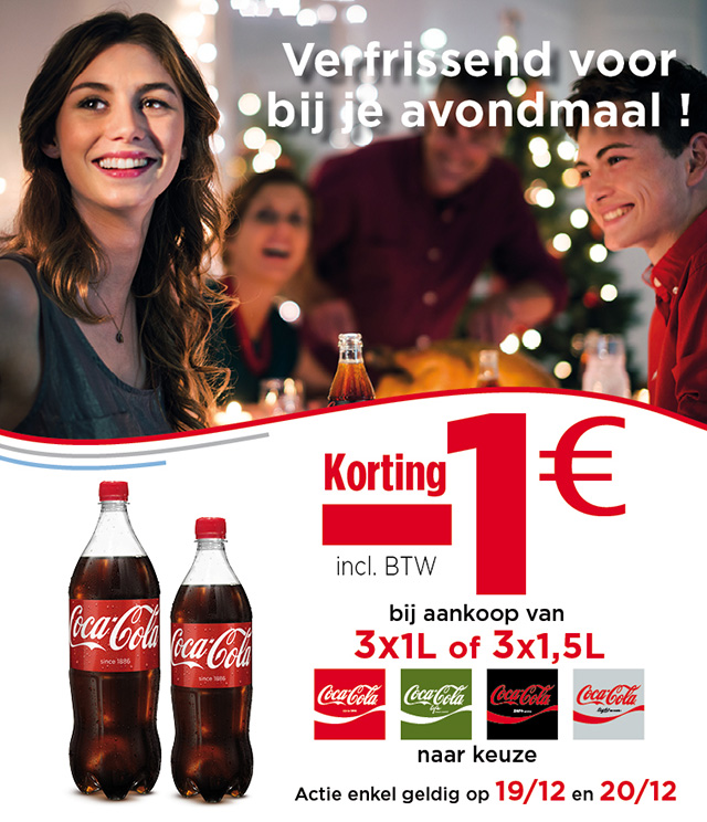 Coca Cola Meal For Tonight €1 Terugbetaald cashback op myShopi