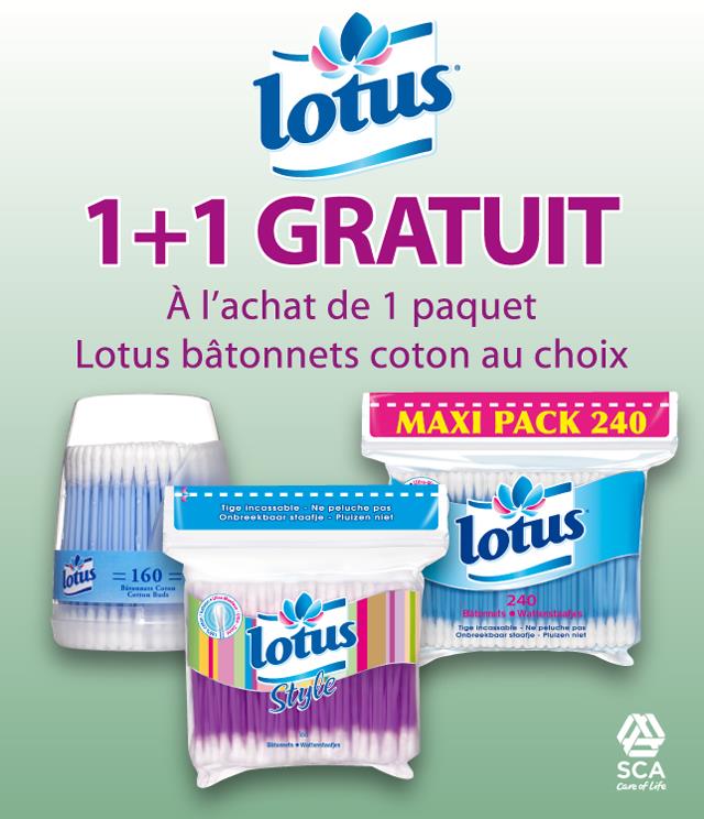 Cashback Lotus batonnets 1+1 Gratuit sur myShopi