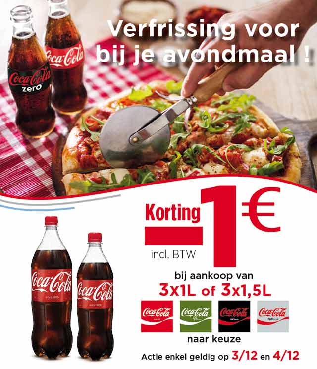 Coca Cola Meal For Tonight €1 Terugbetaald cashback op myShopi