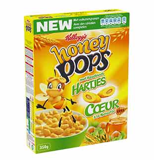 Cashback Honey Pops Coeur à la noisette (350gr) 50% Remboursé sur myShopi