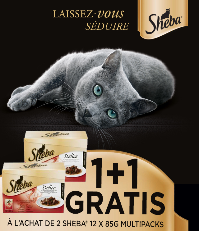 Cashback Sheba 1+1 Gratuit sur myShopi