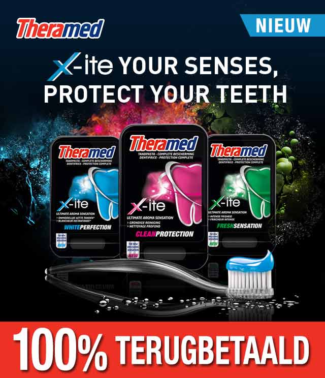 Theramed X-ite 100% Terugbetaald cashback op myShopi