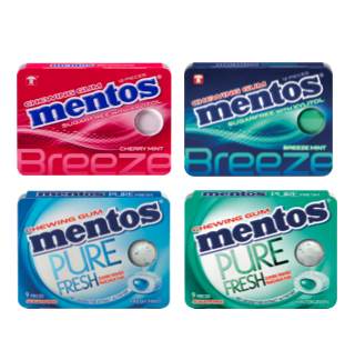 Mentos Chewing Gum 50% Terugbetaald cashback op myShopi