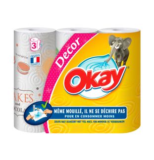 Okay keukenpapier 1+1 Gratis cashback op myShopi