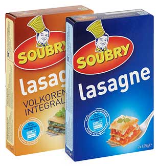 Cashback Soubry Lasagne 1€ Remboursé sur myShopi