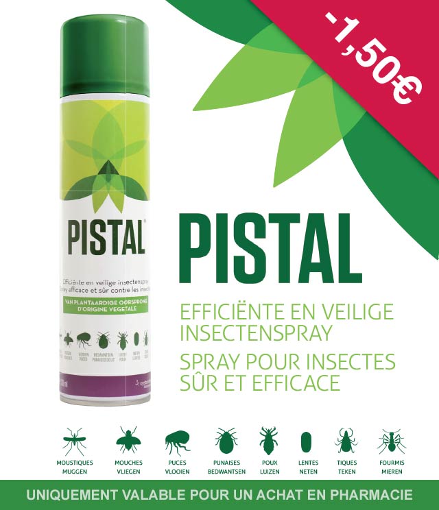 Cashback Pistal - Spray pour insectes 1,50€ Remboursé sur myShopi