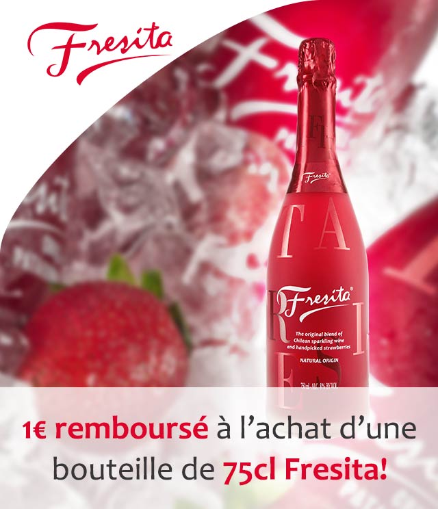 Cashback Fresita 1€ Remboursé sur myShopi