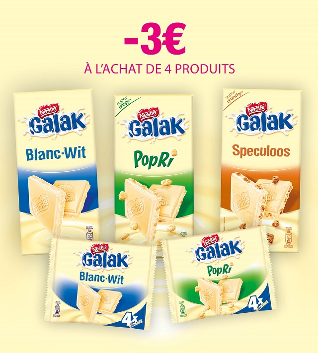 Cashback Action épargne GALAK 3€ remboursés sur myShopi